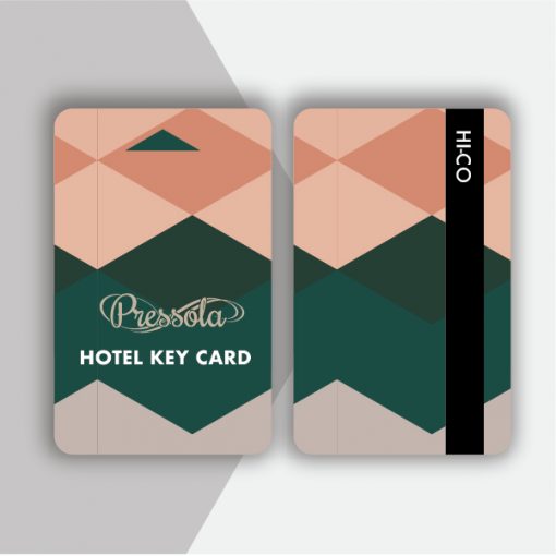 Hotel Key Cards with hico magnetic strip