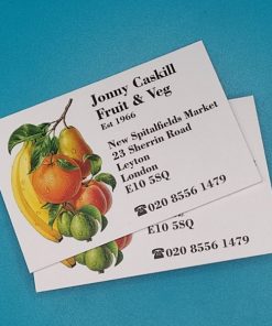 400gsm business cards PRESSOLA