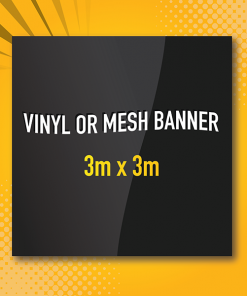 3m x 3m vinyl banner printing PRESSOLA