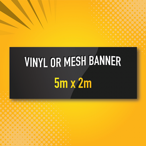 5m x 2m vinyl banner custom banner printing PRESSOLA