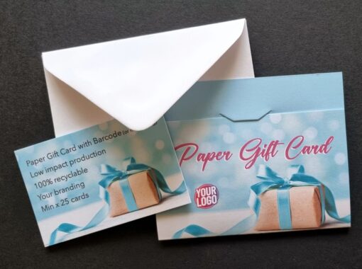 paper gift cards uk