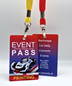 Event Pass Printing