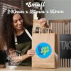 small printed paper bags