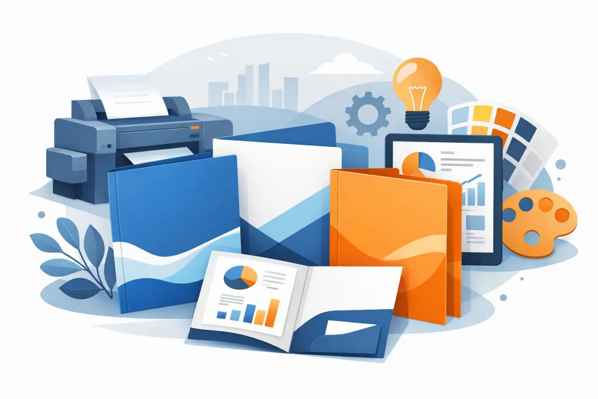 Custom Presentation Folder Printing That Works