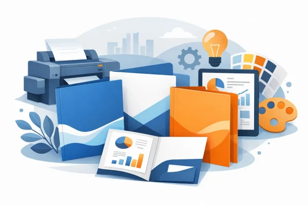 Custom Presentation Folder Printing That Works