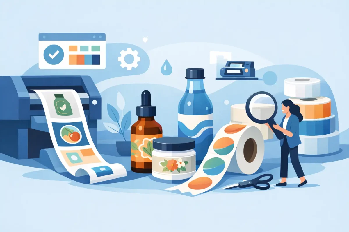 Custom Product Label Printing That Works