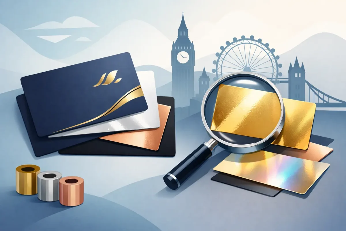 Foil Business Cards UK: What to Choose