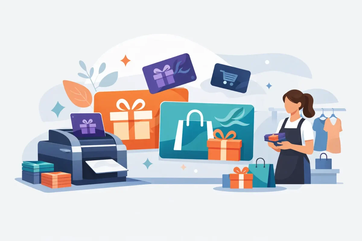 Gift Card Printing for Shops That Sells