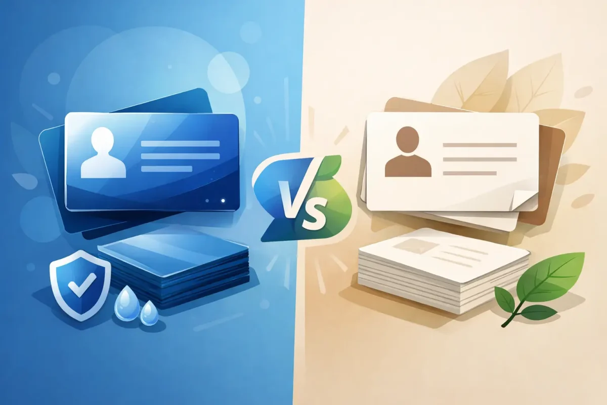 Plastic Cards vs Paper Cards for Business