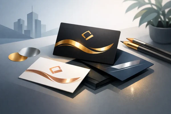 Business Cards with Foil That Look the Part