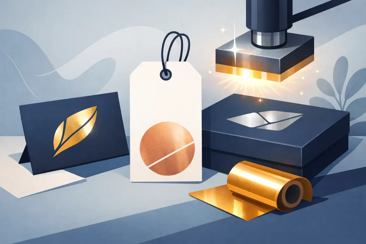 Hot Foil Print Finishes for Better Branding