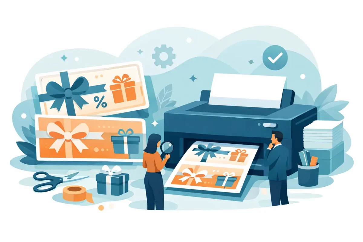 How to Print Gift Vouchers Properly