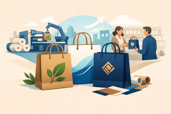 Custom Printed Paper Bags That Work Harder