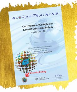 training certificate printers